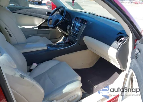 2010 Lexus Is 250C z USA, uszkodzony, nr VIN JTHFF2C26A2502906